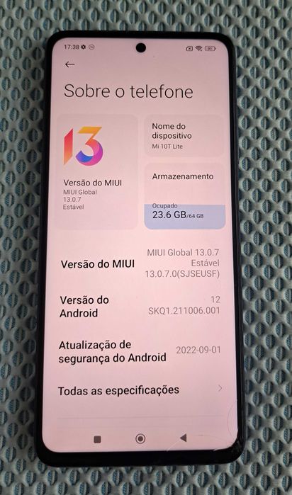 Telemovel Xiaomi mi 10T Lite - 64gb - 6gb - 5G