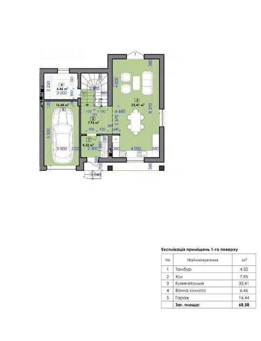 Готовий до ремонту дуплекс, міські комунікації, Вовчинець