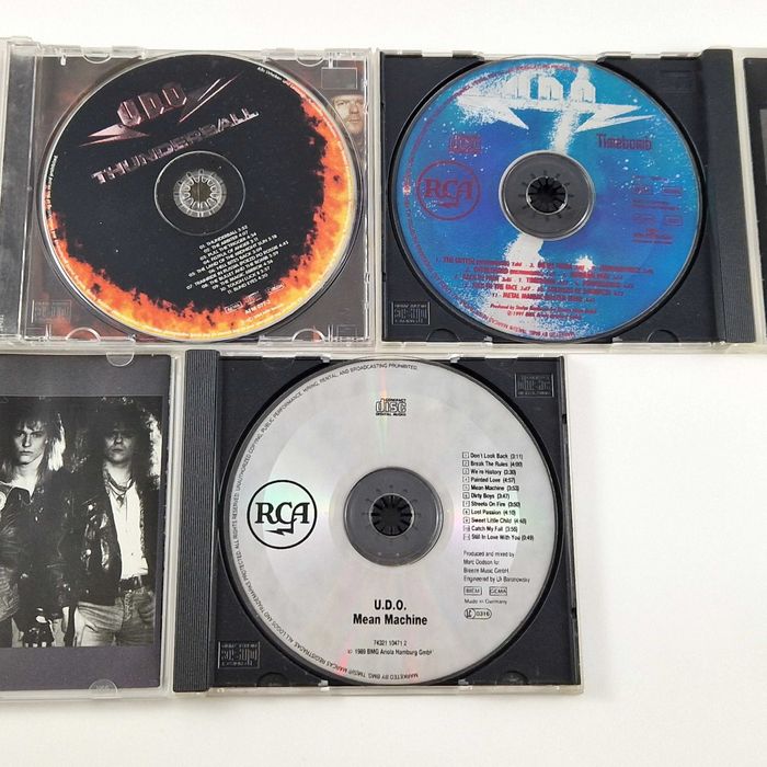 CD-диски  группы UDO