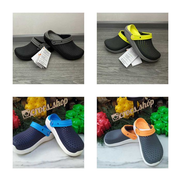 Оригинал! Crocs Literide Kids 24-34 на мальчика и девочку