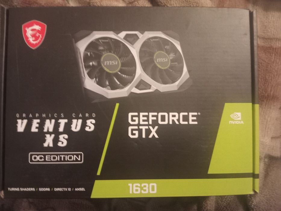 MSI Nvidia GTX 1630 | 4gb vram
