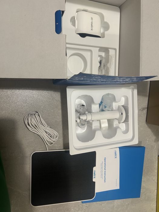 Kamera z panelem solarnym Argus 3 ultra + reolink solar panel 2