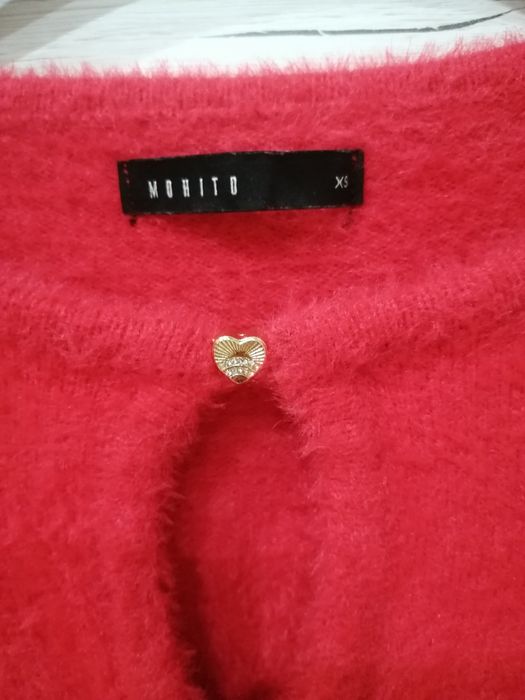 Sweter czerwony mohito XS