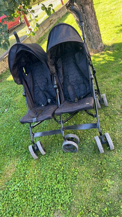 Wózek podwójny bliźniaczy