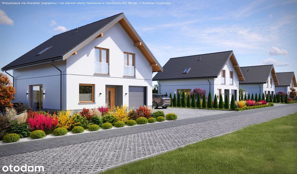 Tylko 3 km od Krakowa - NOWE domy wolnostojące - RACIBOROWICE