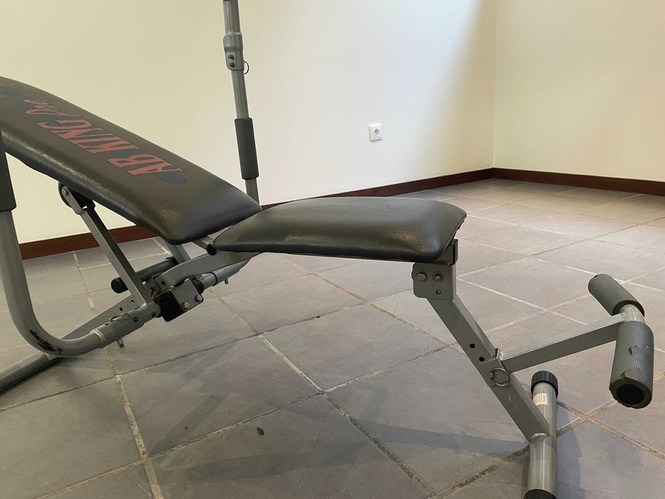 Banco Ginástica / Musculação e Abdominais - Como Novo
