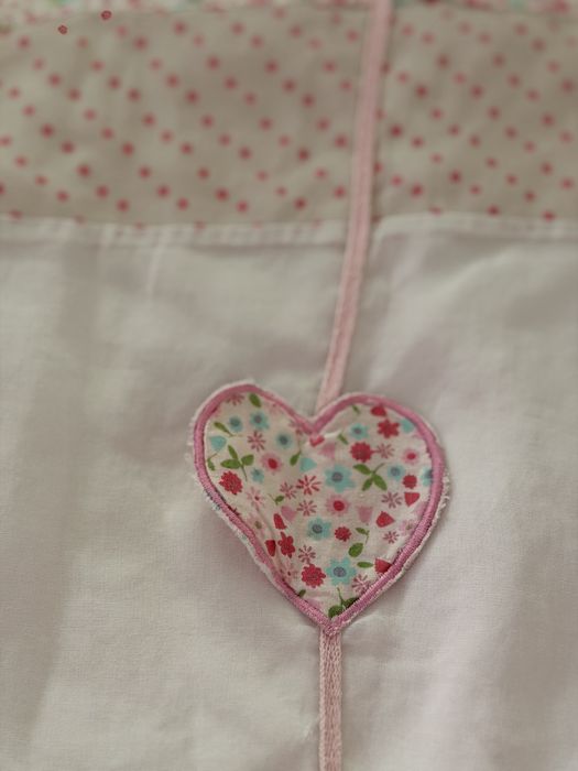 Cortinados para quarto de menina 3 unidades
