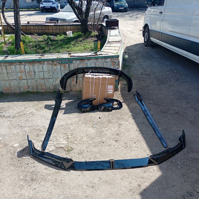 BMW X3 G01 G08 21+ рест сплитера юбки накладки