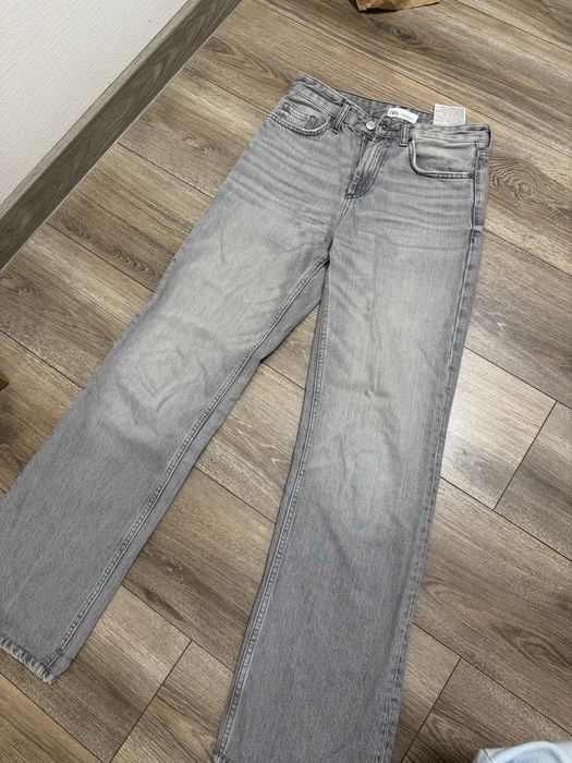 Джинси Zara 26 сірі