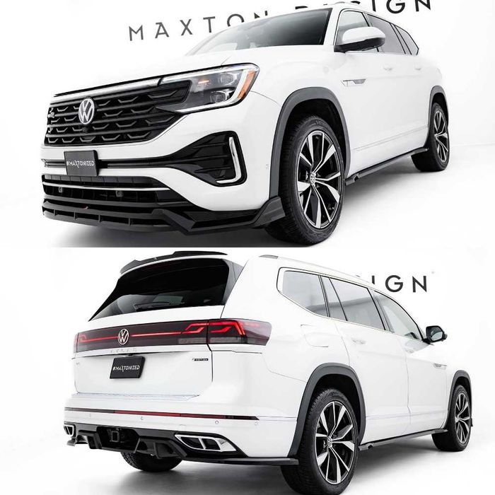 Тюнінг Volkswagen Atlas R-Line (23+) обвіс губа пороги дифузор спойлер