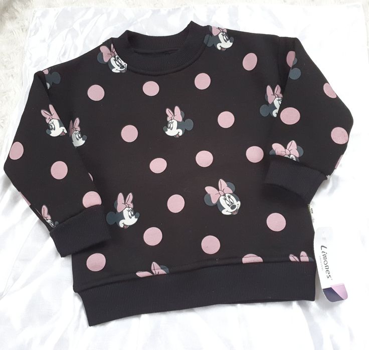 Новий[бірка]теплий світшот трендовий принт/Disney_Mini_Mause Турецький