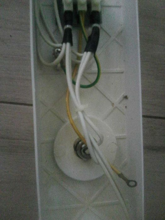 Plafon -lampa led 4 punktowa regulowana biała