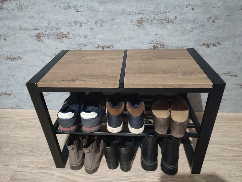 Siedzisko  z półeczką na buty