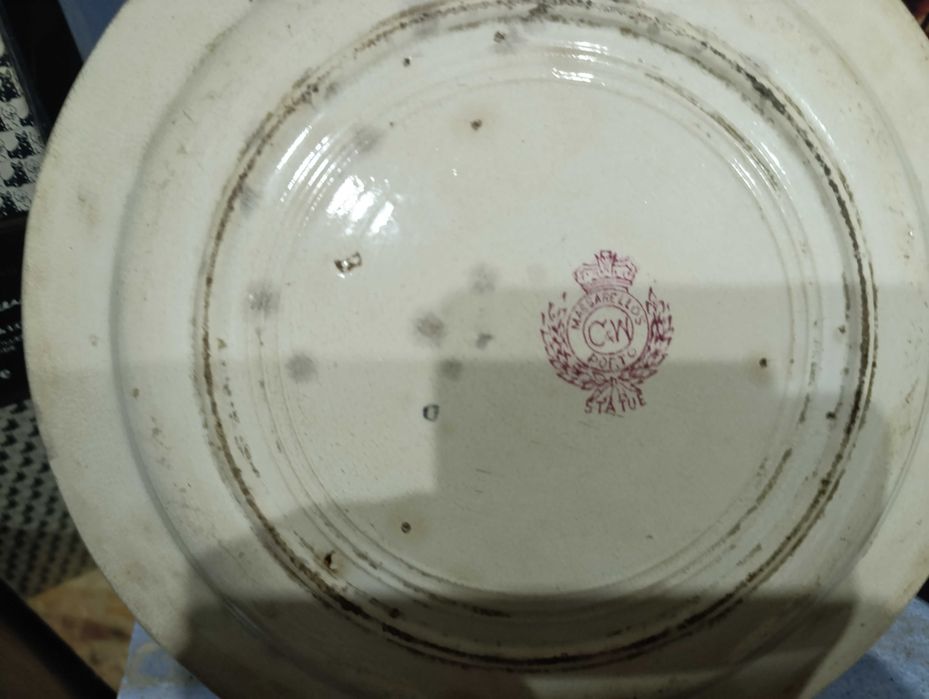 Travessa de porcelana