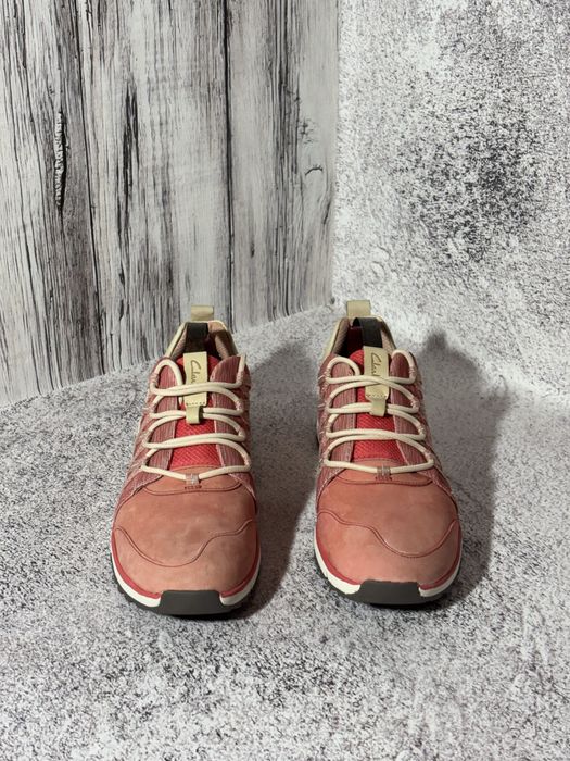 Женские Кожаные Кроссовки Clarks Оригинал