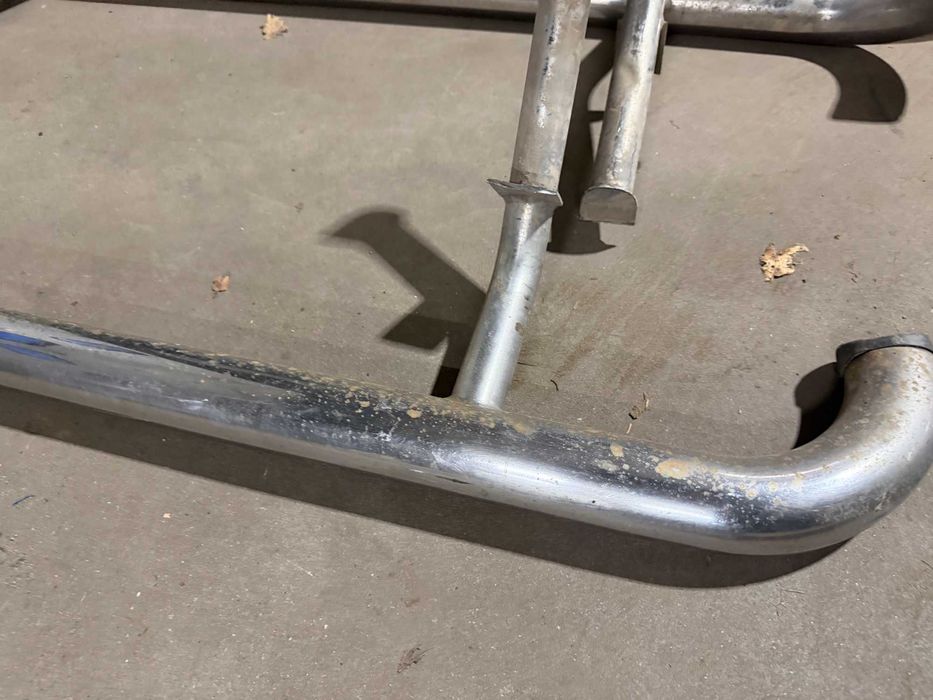 Land Rover estribos freelander tubular cromado