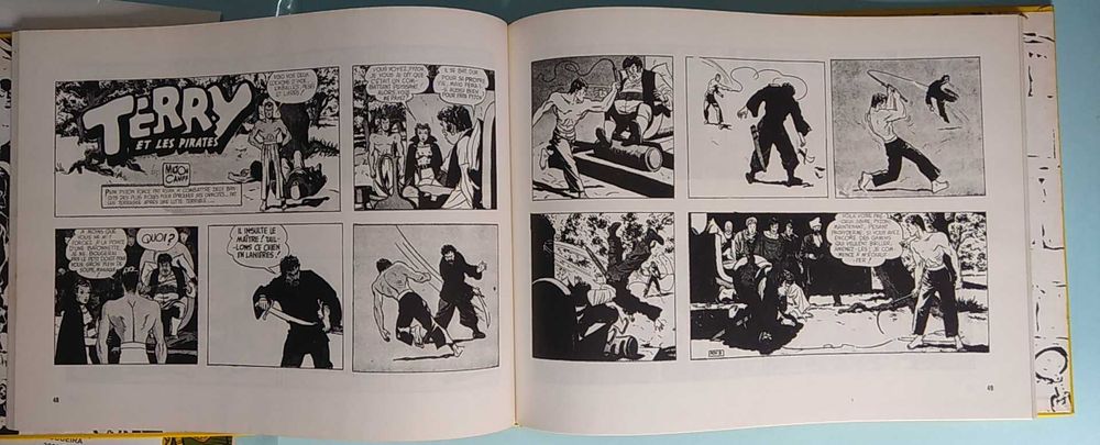 TERRY ET LES PIRATES 1934/35 - Milton Caniff - 4 volumes capa dura Ed. Skatline BD