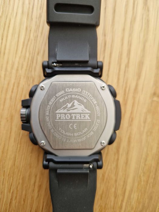 CASIO PRO TREK PRW-6600Y-1 Relógio Solar com triplo sensor