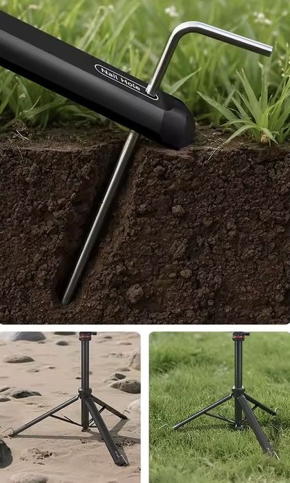 Ulanzi MT-80 стійка 213 см, трипод з площадкою, міні-штатив, tripod