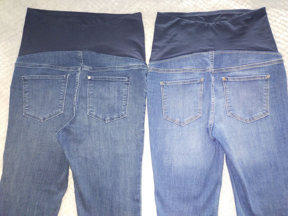 Spodnie ciążowe dżinsowe h&m r.S i M