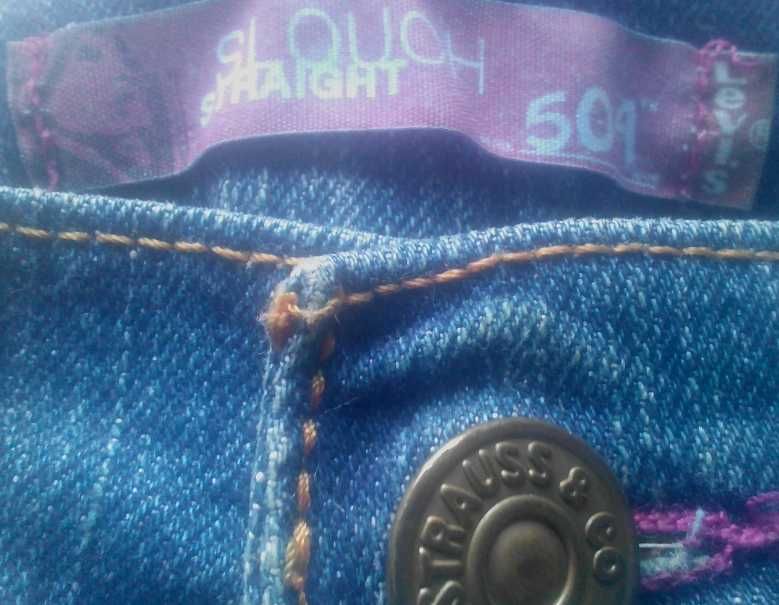 Дівочі джинси стрейчевые Levis 504 Mexico орігінал