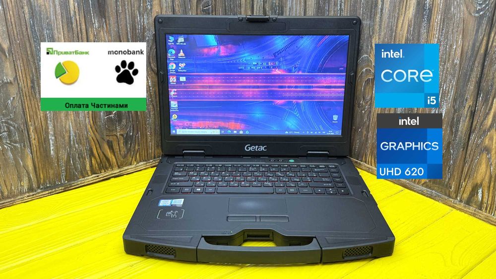 РОЗПРОДАЖ! Надійний Ноутбук Для Військових Getac S410 G2 /Core i5-8250u/UHD 620