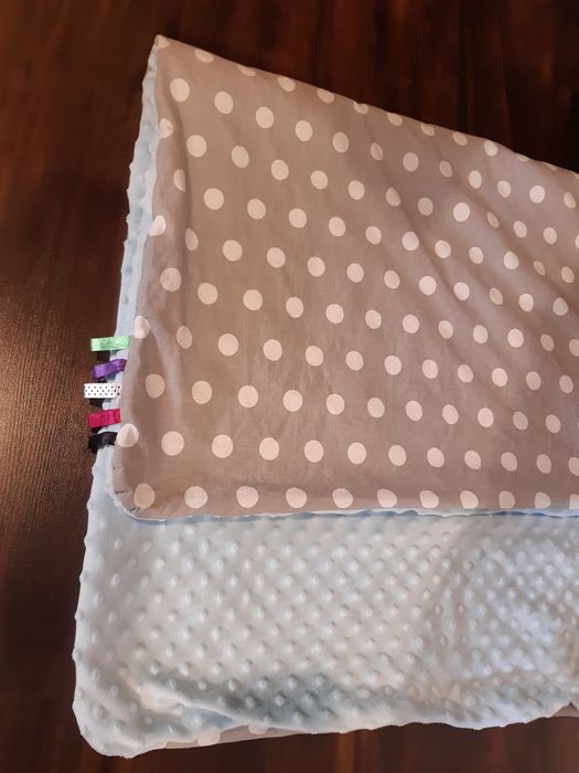 Kocyk Minky z grubszym wypełnieniem rozmiar 90x125