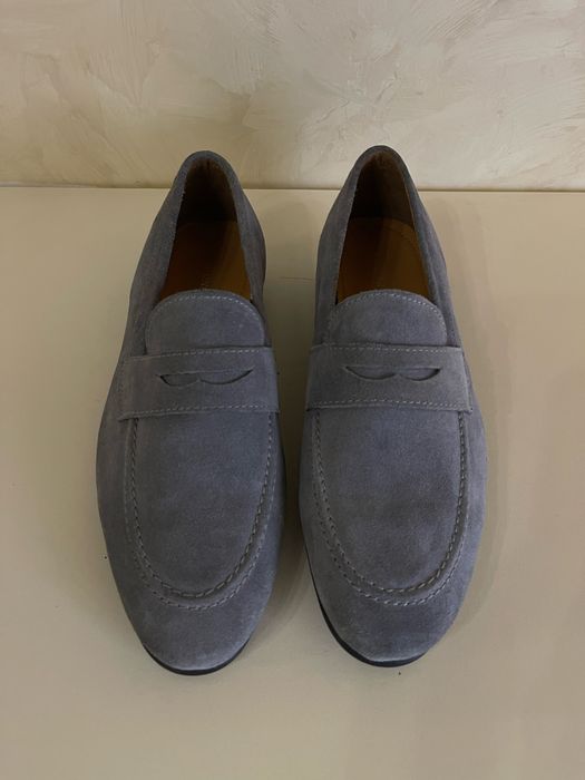 Замшеві лофери мокасіни бренд Piere One унісекс