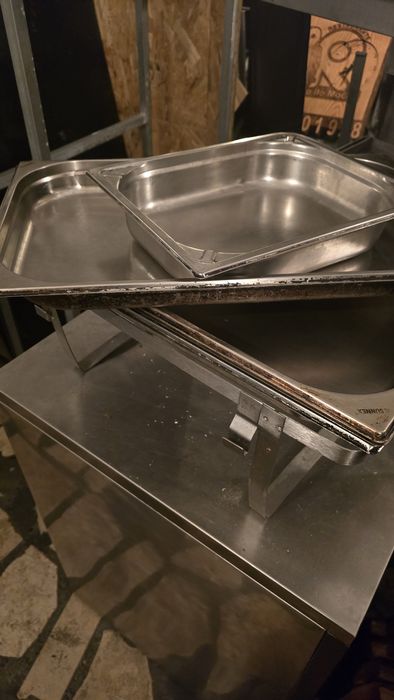 Travessas e cubas inox