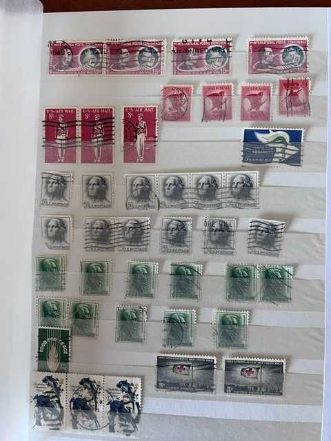 Selos Estados Unidos – 480 selos (cerca de 200 diferentes)