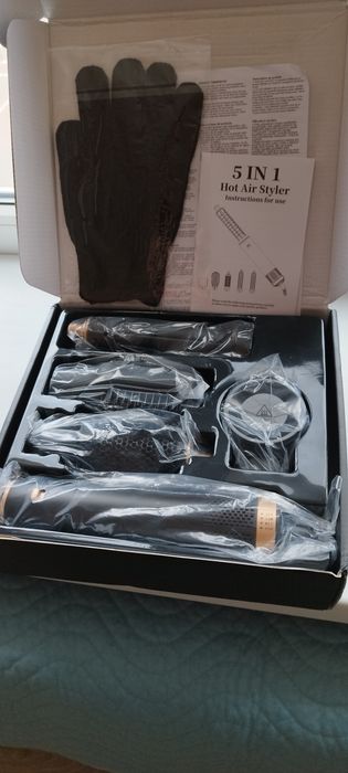 Багатофункціональний Іонний Фен 5 в 1 Набір