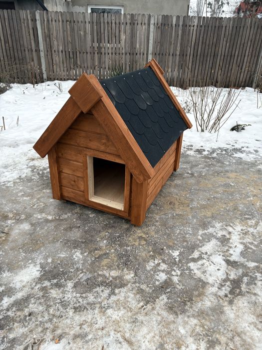 Buda dla psa ocieplana,z otwieranym dachem,impregnowana