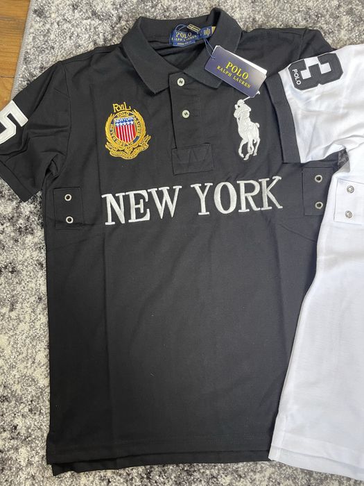 Футболка з комірцем Polo Ralph Lauren New York