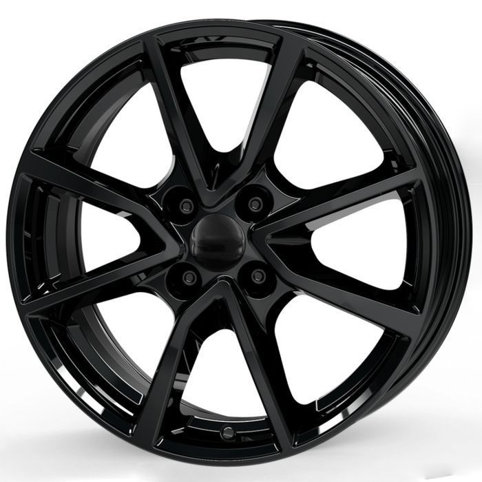 Pasuje do Nissan Felgi 16" Note E11 E12 Czarny Połysk