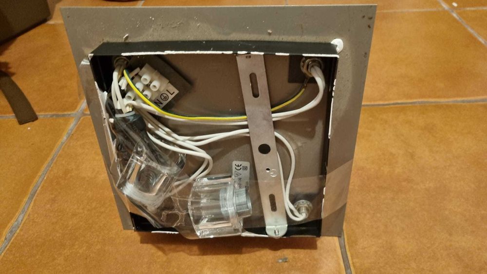 Candeeiro de Teto VAPS em Inox com 4 Focos de Luz