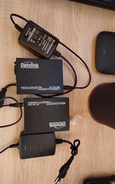 Продам 2 два медиоконвертора Optolink