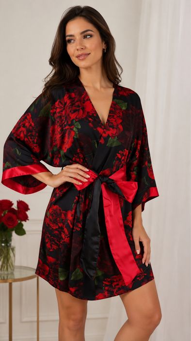 Szlaflok/ kimono bieliźniane