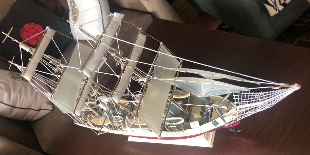 Model plastikowy żaglowca floty czarnomorskiej Occident