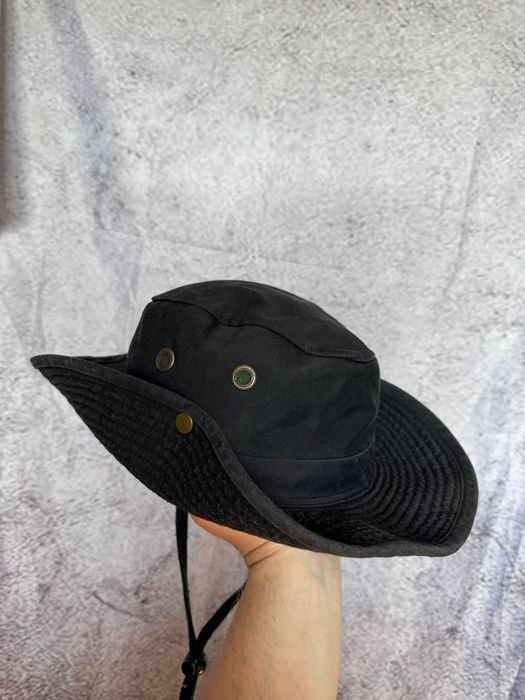 Тактична панама чорна з утяжкою, one size, чудовий стан