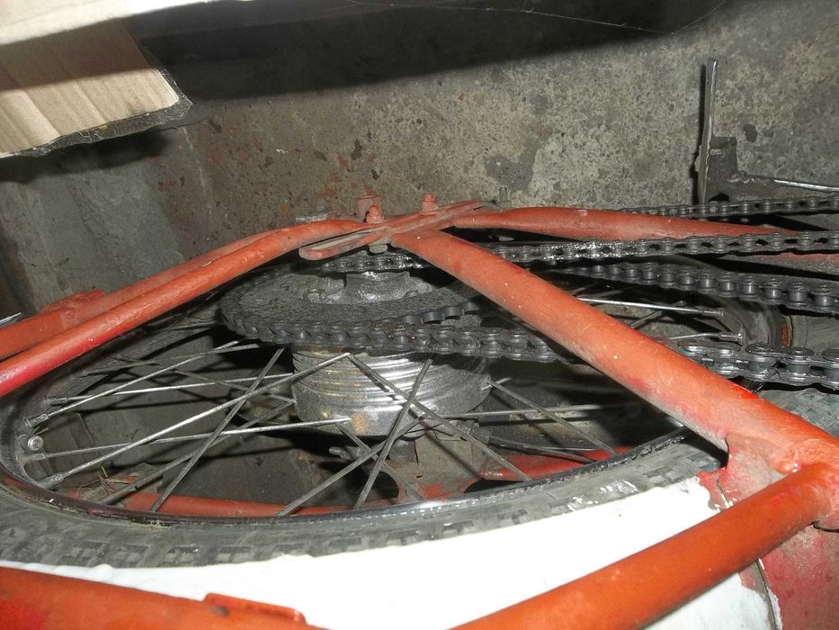 Мопед газовик Рига13 на ходу