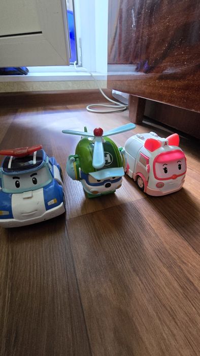 Іграшки робокар трансформери Полі Хелікоптер оригінал