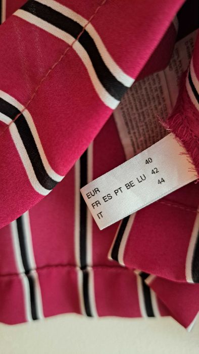 Blusa às riscas