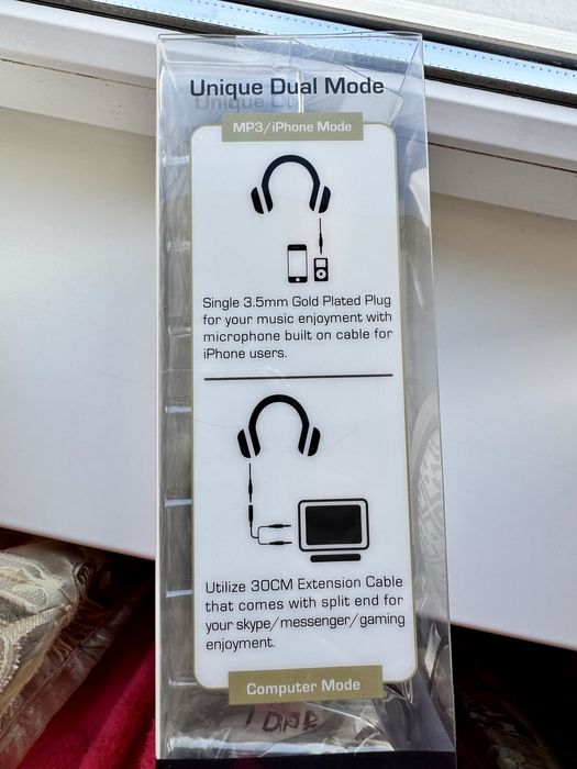 Навушники G-Cube Signature Dual Mode Headset (нові)