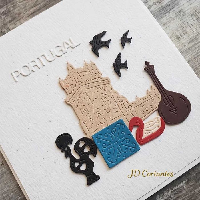 Conjunto de Cortantes Símbolos de Portugal