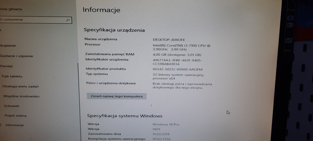 Komputer stacjonarny