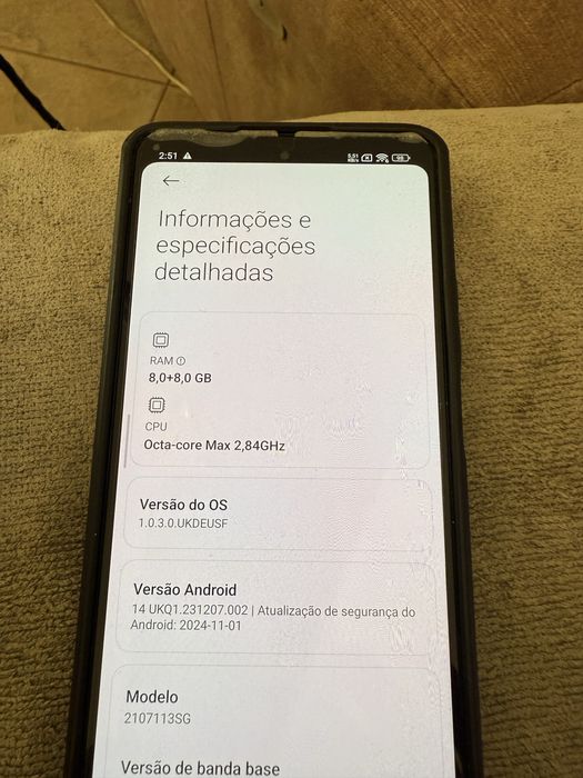 Xiaomi 11t pro 8 ram 256 de espaco 5g