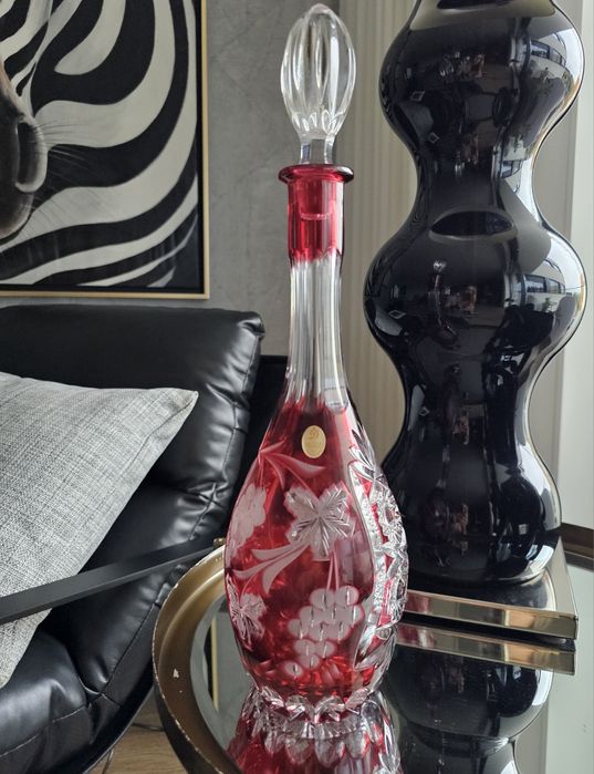 Garrafa de Licor Cristal (24%  Pbo) da marca Alemã Dobern