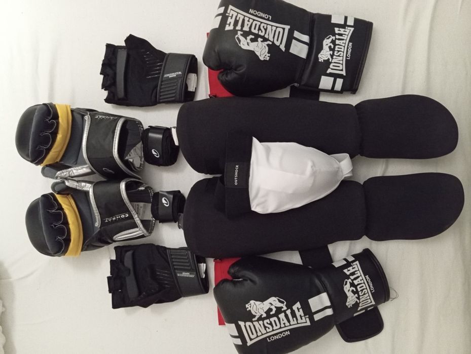 Kit luta mma/boxe