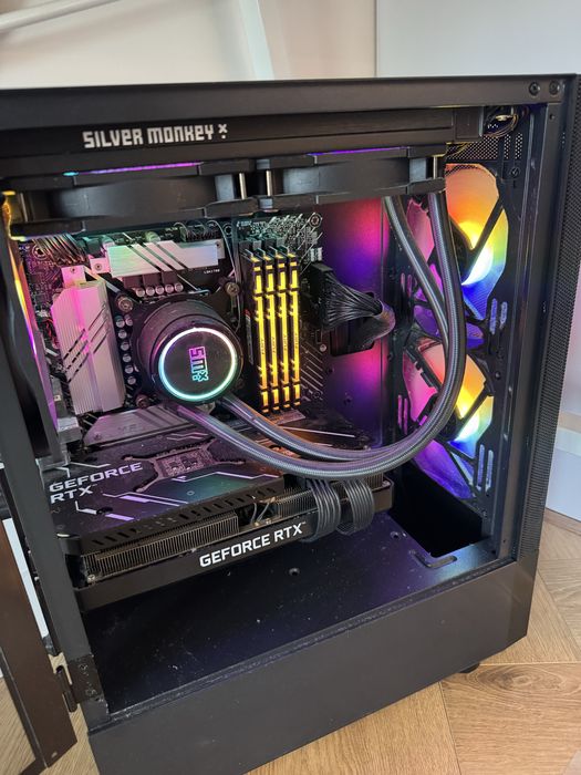 RTX 3070 Ti / 32GB RAM /  i5-12400F + akcesoria Logitech
