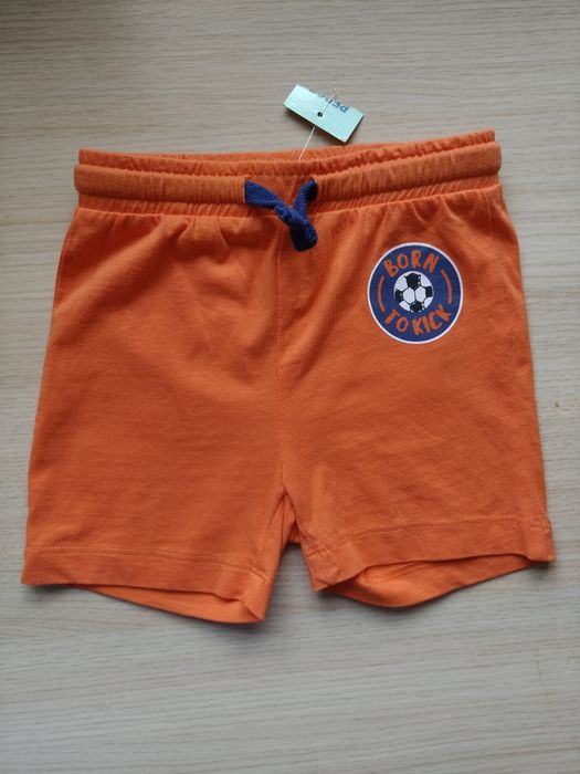 Nowe spodenki bawełniane cienkie rozmiar 80